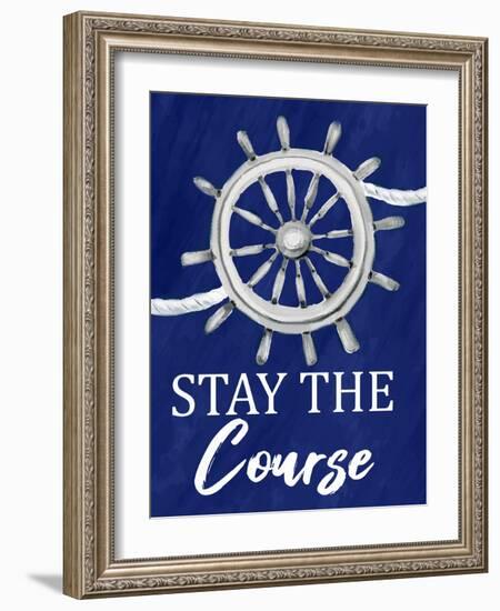Stay the Course-Kimberly Allen-Framed Art Print