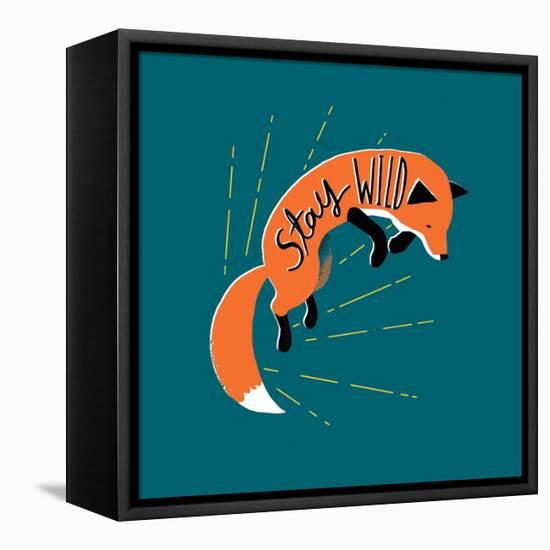 Stay Wild-Michael Buxton-Framed Stretched Canvas