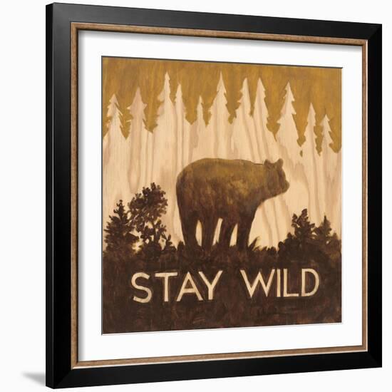 Stay Wild-Arnie Fisk-Framed Art Print