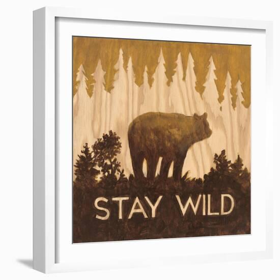 Stay Wild-Arnie Fisk-Framed Art Print