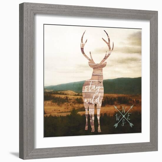 Stay Wild-Sam Appleman-Framed Art Print