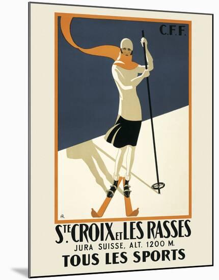 Ste. Croix-Vintage Posters-Mounted Art Print