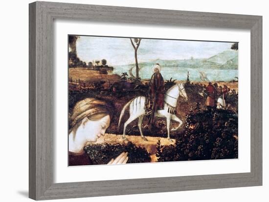 Ste Famille, Detail-Vittore Carpaccio-Framed Giclee Print