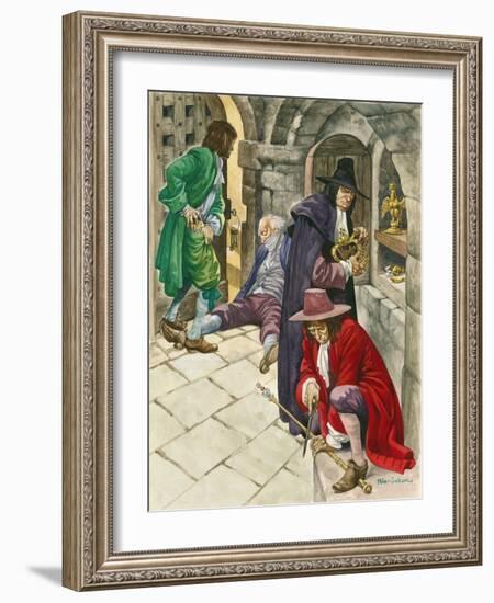 Stealing the Crown Jewels-Peter Jackson-Framed Giclee Print
