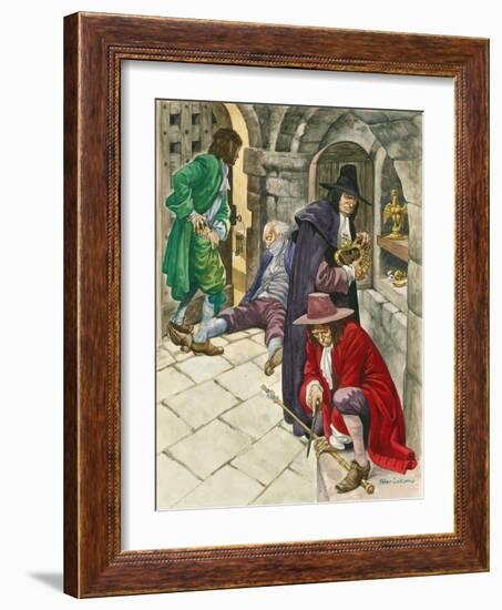 Stealing the Crown Jewels-Peter Jackson-Framed Giclee Print