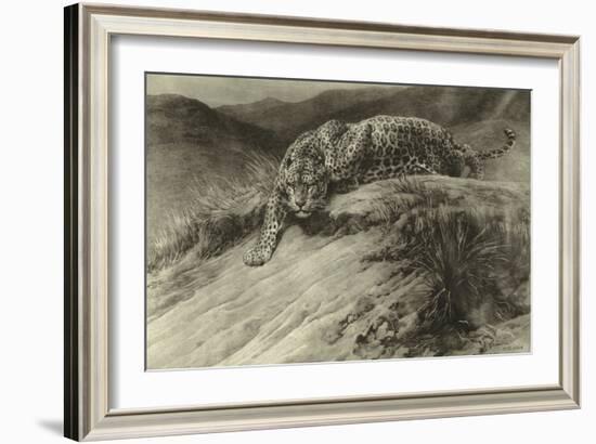 Stealth-Herbert Dicksee-Framed Art Print