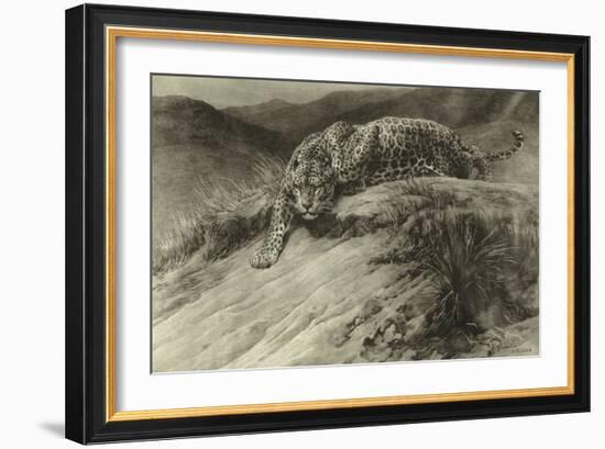 Stealth-Herbert Dicksee-Framed Art Print