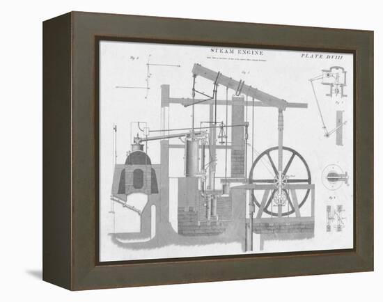 Steam Engine, c1813-John Moffat-Framed Premier Image Canvas