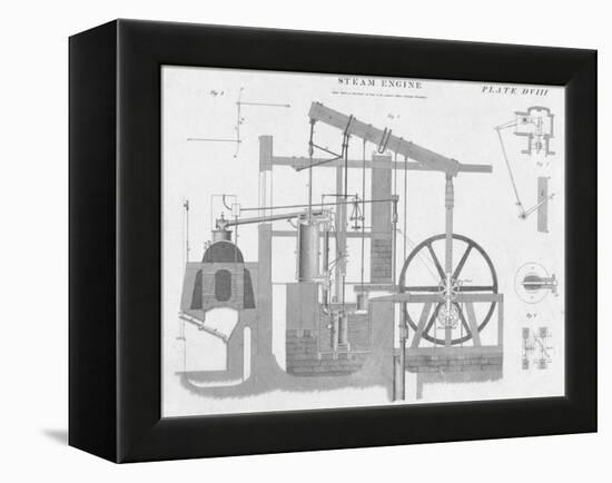 Steam Engine, c1813-John Moffat-Framed Premier Image Canvas