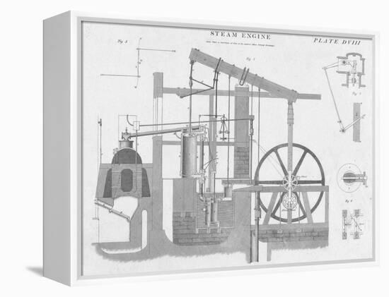 Steam Engine, c1813-John Moffat-Framed Premier Image Canvas