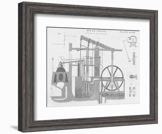 Steam Engine, c1813-John Moffat-Framed Giclee Print