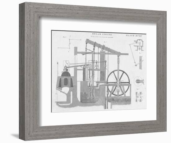 Steam Engine, c1813-John Moffat-Framed Giclee Print