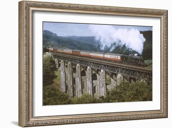 Steam Locomotive 1959-null-Framed Photographic Print