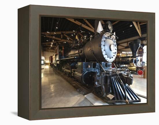 Steam Locomotive, Nevada State Railroad Museum, Carson City, Nevada, USA, North America-Michael DeFreitas-Framed Premier Image Canvas