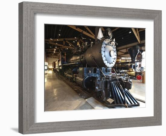 Steam Locomotive, Nevada State Railroad Museum, Carson City, Nevada, USA, North America-Michael DeFreitas-Framed Photographic Print