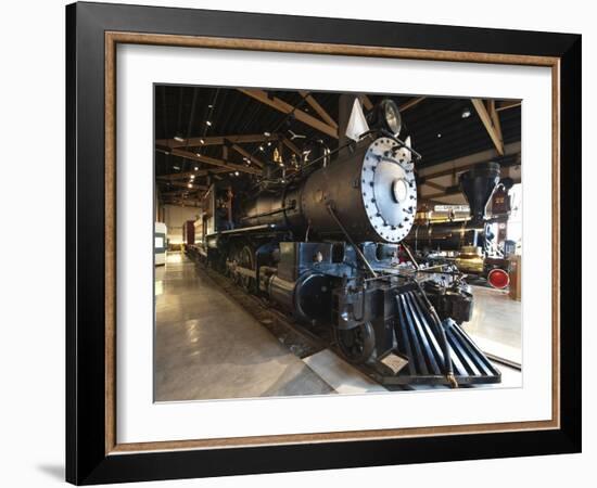 Steam Locomotive, Nevada State Railroad Museum, Carson City, Nevada, USA, North America-Michael DeFreitas-Framed Photographic Print