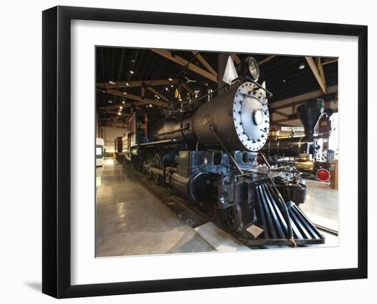 Steam Locomotive, Nevada State Railroad Museum, Carson City, Nevada, USA, North America-Michael DeFreitas-Framed Photographic Print