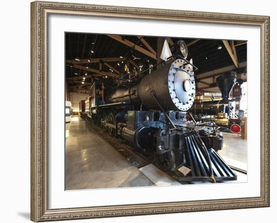 Steam Locomotive, Nevada State Railroad Museum, Carson City, Nevada, USA, North America-Michael DeFreitas-Framed Photographic Print