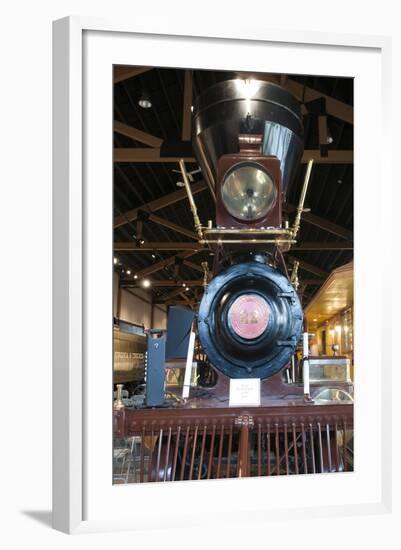 Steam Locomotive Train, Nevada State Railroad Museum Carson City, Nevada, USA-Michael DeFreitas-Framed Photographic Print