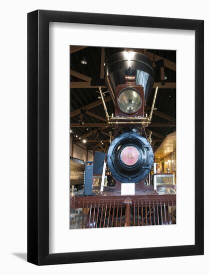 Steam Locomotive Train, Nevada State Railroad Museum Carson City, Nevada, USA-Michael DeFreitas-Framed Photographic Print