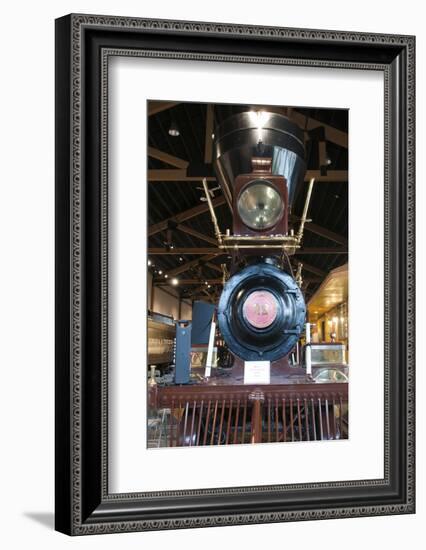 Steam Locomotive Train, Nevada State Railroad Museum Carson City, Nevada, USA-Michael DeFreitas-Framed Photographic Print