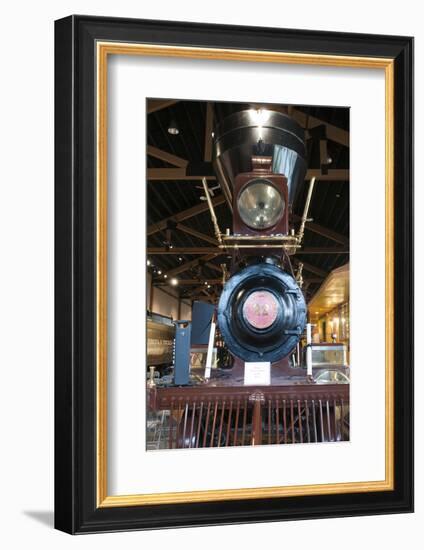 Steam Locomotive Train, Nevada State Railroad Museum Carson City, Nevada, USA-Michael DeFreitas-Framed Photographic Print