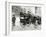 Steam-Powered Car by Leon Serpollet. Engraving.-Tarker-Framed Photographic Print