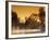 Steam Rises off Pond at Pioneer Park at Sunrise, Washington, USA-Brent Bergherm-Framed Photographic Print