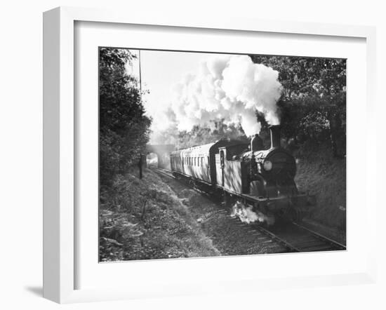 Steam Train on the Southern Region Nr-null-Framed Photographic Print