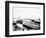 Steam Tug Moving Between Barges on the Thames, London, C1905-null-Framed Photographic Print