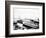 Steam Tug Moving Between Barges on the Thames, London, C1905-null-Framed Photographic Print