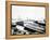 Steam Tug Moving Between Barges on the Thames, London, C1905-null-Framed Premier Image Canvas