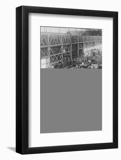 Steam Turbines Being Assembled-Bettmann-Framed Photographic Print