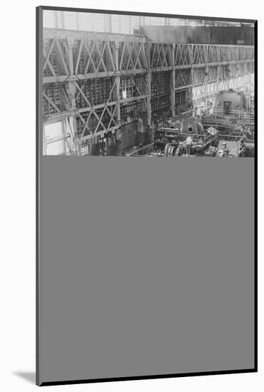 Steam Turbines Being Assembled-Bettmann-Mounted Photographic Print