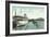 Steamboat Landing, Michigan City-null-Framed Art Print