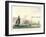 Steamboat on the Clyde Near Dumbarton, C1814-William Daniell-Framed Giclee Print