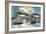 Steamboat Race, 1870-Currier & Ives-Framed Giclee Print