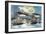 Steamboat Race, 1870-Currier & Ives-Framed Giclee Print