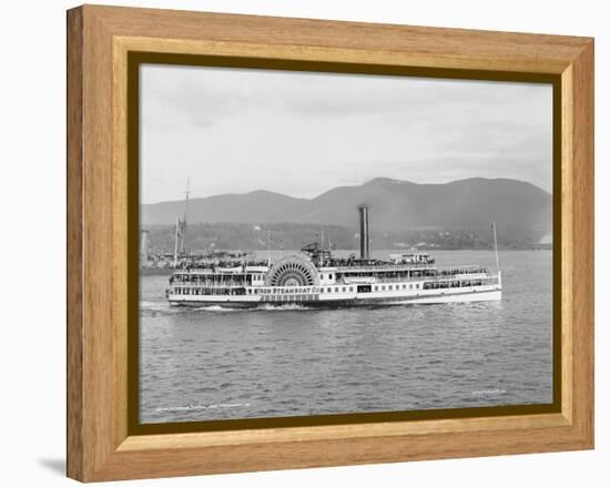 Steamer Cetus, Iron Steamboat Co. 1909-Detroit Publishing Co.-Framed Premier Image Canvas