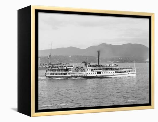 Steamer Cetus, Iron Steamboat Co. 1909-Detroit Publishing Co.-Framed Premier Image Canvas