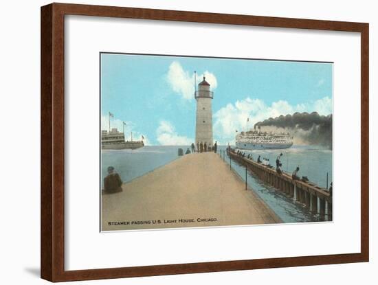 Steamer, Chicago, Illinois-null-Framed Art Print