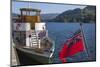 Steamer Raven at Glenridding Pier, Ullswater, Lake District National Park, Cumbria, England-James Emmerson-Mounted Photographic Print