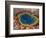 Steaming Blue Hot Spring-Raymond Gehman-Framed Photographic Print