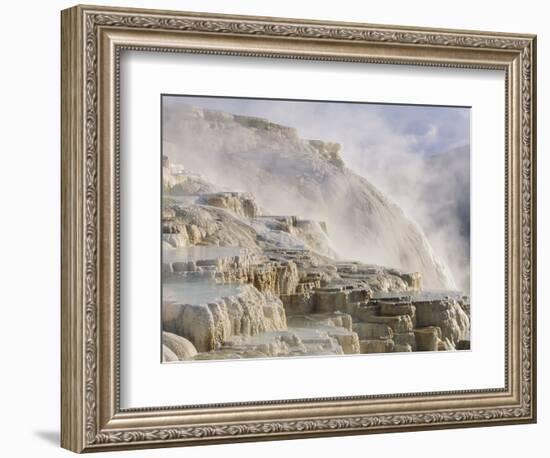 Steaming Hot Springs-null-Framed Photographic Print