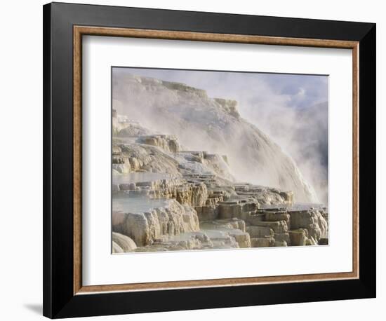 Steaming Hot Springs-null-Framed Photographic Print