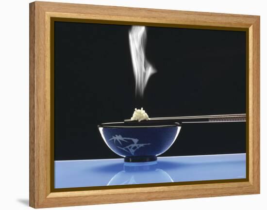 Steaming Rice and Chop Sticks-Gerrit Buntrock-Framed Premier Image Canvas
