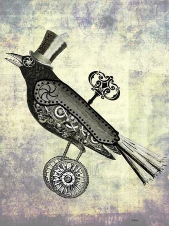 Steampunk Crow' Art Print - Fab Funky | Art.com