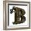 Steampunk Letter B-drizzd-Framed Art Print