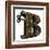 Steampunk Letter B-drizzd-Framed Art Print