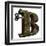 Steampunk Letter B-drizzd-Framed Art Print